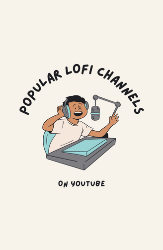 popular lofi music channels on youtube